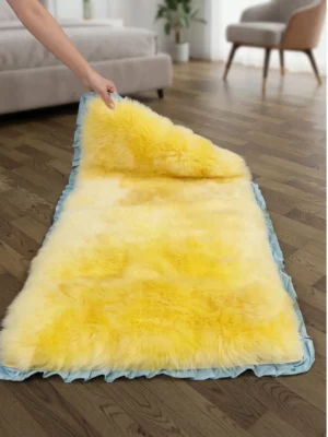 Premium Faux Fur Area Rug with Luxurious Texture