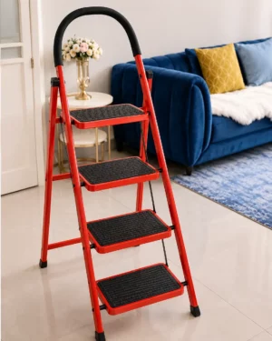 Compact 4-Step Folding Ladder Stool