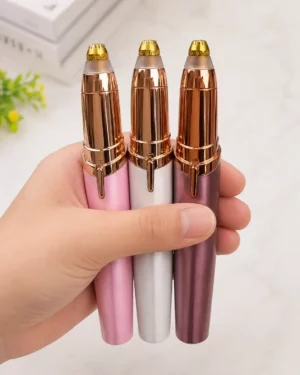 Compact Electric Eyebrow Trimmer for On-the-Go Grooming