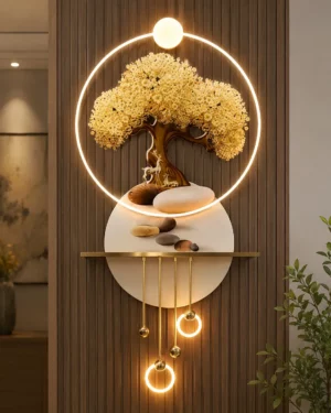 Contemporary LED Tree Wall Mount Lighting Fixture - image 1