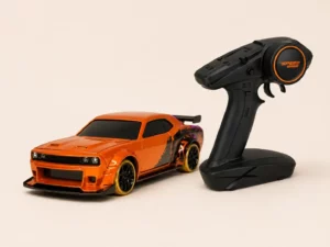 Rapid Remote Control Drift Vehicle with Wireless Transmitter – Professional Racing Automobile Replica