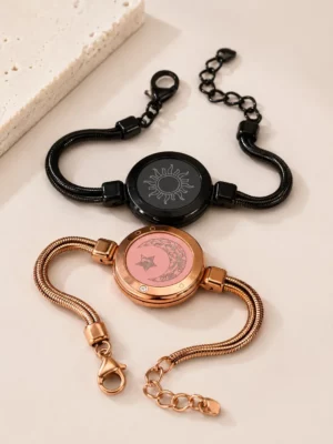 Sun & Moon Magnetic Couple Bracelet Set – Coordinating Affection Bracelets for Partners