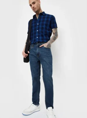 Sapphire Edition – Premium Mid-Tone Straight Fit Denim