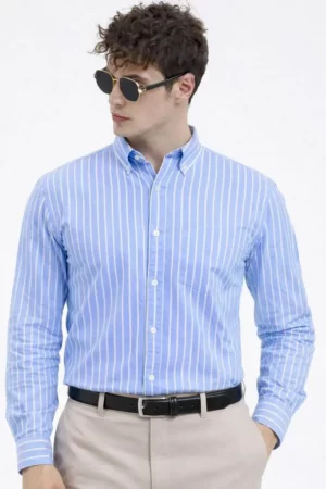 SkyLine Classic Striped Shirt – Elegant. Refined. Timeless